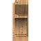 Ekena Millwork Imperial Slat Smooth Outlooker, Western Red Cedar, 7 1/2"W x 18"D x 18"H OUT08X18X18IMP06SWR - alternate 2